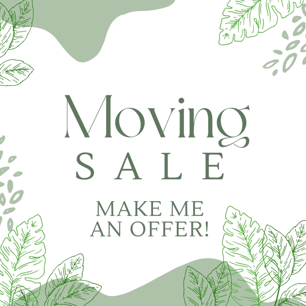 ✨MOVING SALE! Make me an offer